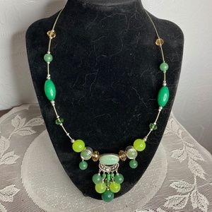 Shades of Green Necklace